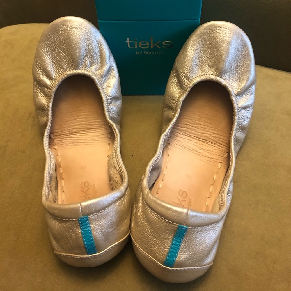 Tieks NYE 2019 Champagne limited edition size 8.